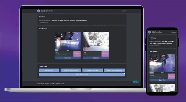 OctoEverywhere - Free Remote Monitoring, Notifications, And Control Everywhere!