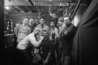 The Big App crew backstage at South by Southwest